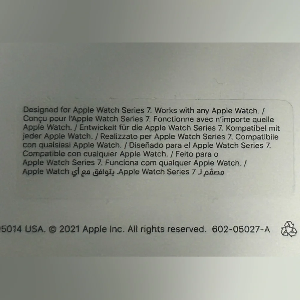 Apple Watch Series 7 Sport Band